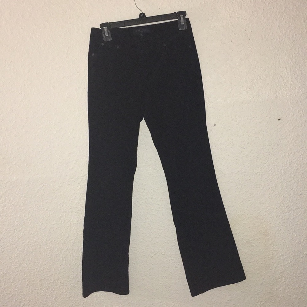 Black bootcut jeans